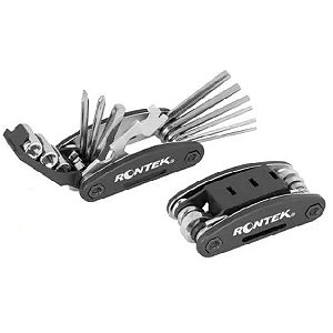 Chave Multi-uso Bike Bicicleta Ferramentas 16 Funções Rontek