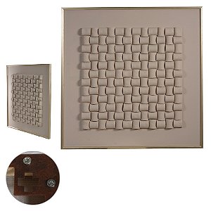 QUADRO DECORATIVO CANVAS SQUARES C/ APLICAÇÃO