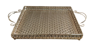 BANDEJA PRATEADA