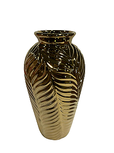 VASO DECORATIVO DOURADO