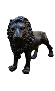 ESCULTURA DE LEÃO