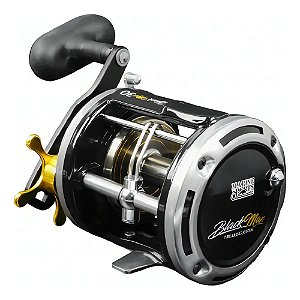 Carretilha Pesca Marine Sports Black Max 30 10kg Direita Grafite 7 Rolamentos