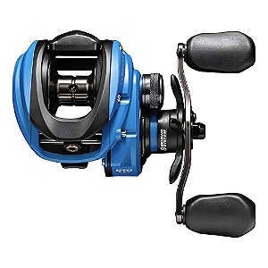 Carretilha Marine Sports Avenger 8000 Azul Lado Esquerdo