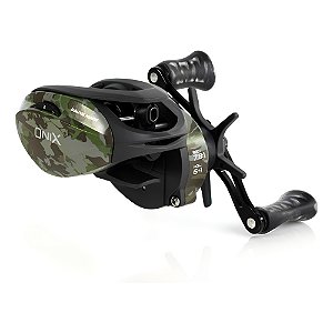 Super Carretilha Albatroz Onix Camuflada 7 Rolamentos 7.8:1