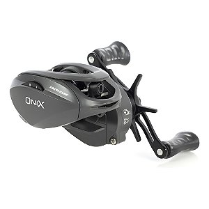 Carretilha Albatroz Onix Matte Gray Drag 4kg 7.8:1 Tucunaré