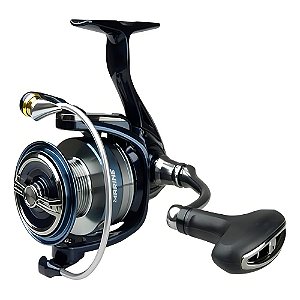 Molinete Pesca Marine Sports Azura 2000 Drag: 7kgs Rec 5.3:1 Cor Azul Lado da manivela Direito/Esquerdo