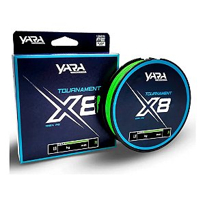 Linha Pesca Multifilamento Yara Tournament 8x 300mts 65lb