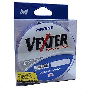 Linha De Pesca Leader Vexter Fluorcarbon 37 Libras 0,52mm