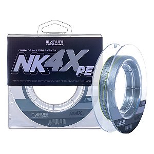Linha De Multifilamento Maruri Nk 4x Pe 200mts By Nakamura