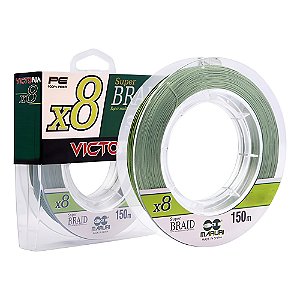 Linha Super Braid Maruri X8 Victoria Multifilamento 150mts
