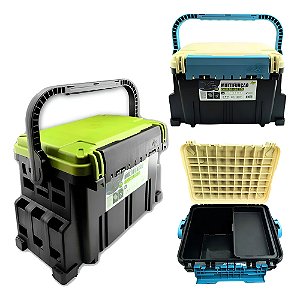Caixa De Pesca Estilo Americana Multifuncional Mb-500 Cores
