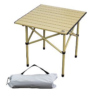 Mesa Dobrável Desmontável P/ Pesca Camping 53x51cm Zfx-53