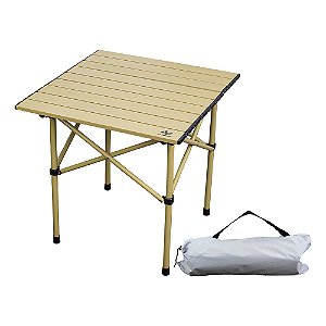 Mesa Dobrável Camping Albatroz Fishing ZFX-53 Alumínio Portátil 50cm