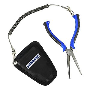 Alicate De Corte Bico Marine Inox Com Bainha Multifuncional