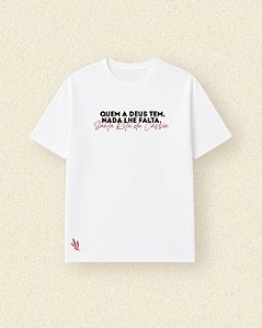 Camisa Santa Rita de Cássia
