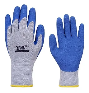 Luva De Segurança Em Malha E Látex Ca 18007 - Volk