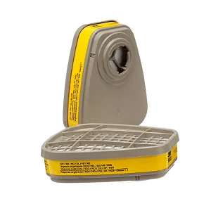 Cartucho Filtro 3m 6003 P/ Vapores Orgânicos E Gases Ácidos