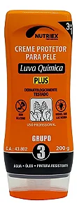 Creme Protetor Mãos Luva Química Grupo 3 200 Gr Nutriex Tipo De Embalagem Pote Tipos De Pele Normal