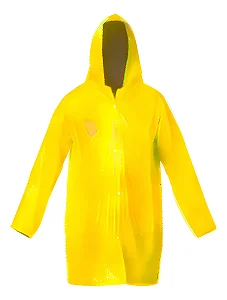 CAPA DE CHUVA PVC AMARELA CA 36254 - PLASTCOR