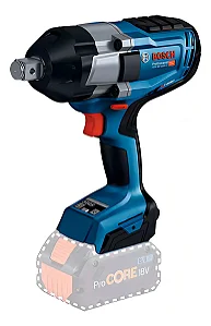 Chave De Impacto 18v Bosch Gds18v-1050h 3/4 60hz Sem Bateria E Sem Carregador Azul