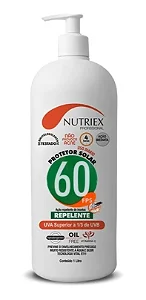 Protetor Solar C/repelente Nutriex Profissional Fps-60 1L