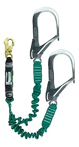 Talabarte Y Elástico Mosquetão 110mm Cg397 - Carbografite