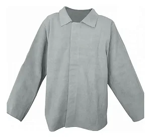 Blusão De Raspa Com Velcro Manga Longa Luveq