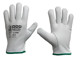 Luva Segurança Couro Vaqueta Total C/reforço Ca: 47469