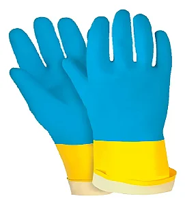 Luva De Látex E Neoprene Neolátex Mcr Safety 10 Prs Ca 46049