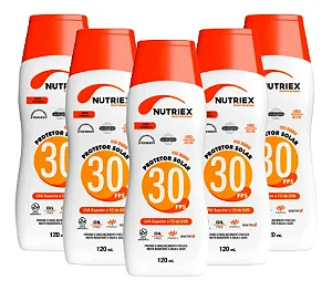 Kit 5x Protetor Solar Fps 30 Nutriex