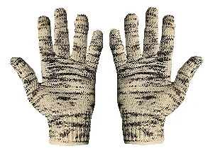 Luva Tricotada 5 Fios Mesclada Tsuzuki Cx C/ 20