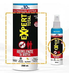 Kit 12 Un Repelente Insetos Spray Expert Total 10h 200ml