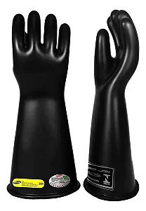 Luva Isolante Alta Tensão Classe 2 =20kv 17.000v Eletricista