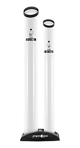 Dispenser Duplo Nobre Para Copos Descartáveis Papacopo