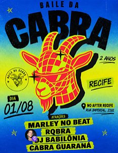 Ingressos Baile da Cabra 2º Ano Recife