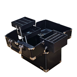 Maleta de Maquiagem 26x22 CSN-A192 - Preto