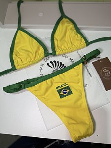 Biquíni Brasil com regulagem