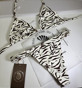 Biquíni cortininha Maré Selvagem