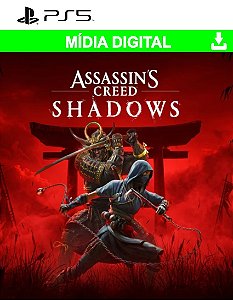 Assassins Creed Shadows - Mídia Digital - PS5