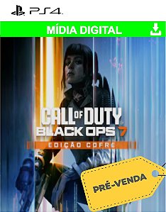 Call of Duty: Black Ops 7 - Edição Cofre - Mídia Digital - PS4