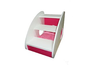 Escada Prime Luxo 45 cm Altura com Toca degraus antiderrapantes