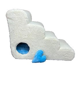 Escada Dubai Box com Toca Pelúcia 60cm Altura 6 Degraus