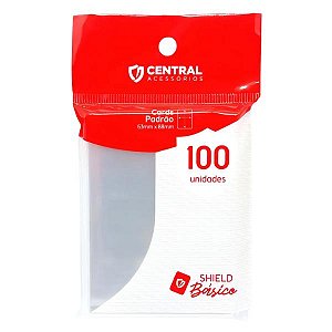 Sleeve Básico Central Shield - 100 un Transparente