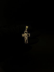 Pingente Cruz Rosto de Cristo