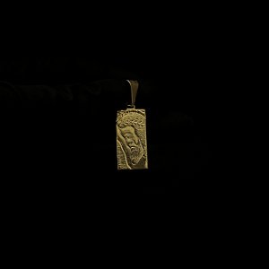 Pingente Placa Rosto de Jesus Cristo