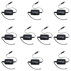 10 Peças Fonte Garra 12v 1a Sem Pino Mcm Fon1346