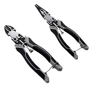 Jogo Alicate Corte E Bico Meia Cana