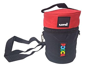 Estojo Porta Canetas Posca Uni C/ Alça Organizador Grande