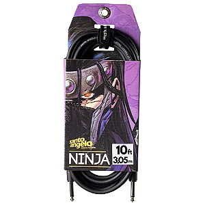 Cabo Para Guitarra P10 NINJA 3,05m Santo Angelo