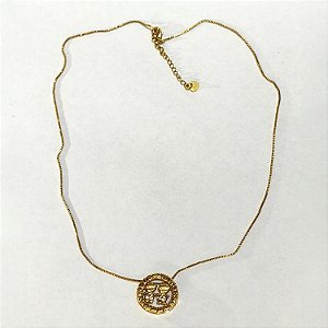 Colar com Pingente 2 Filhos